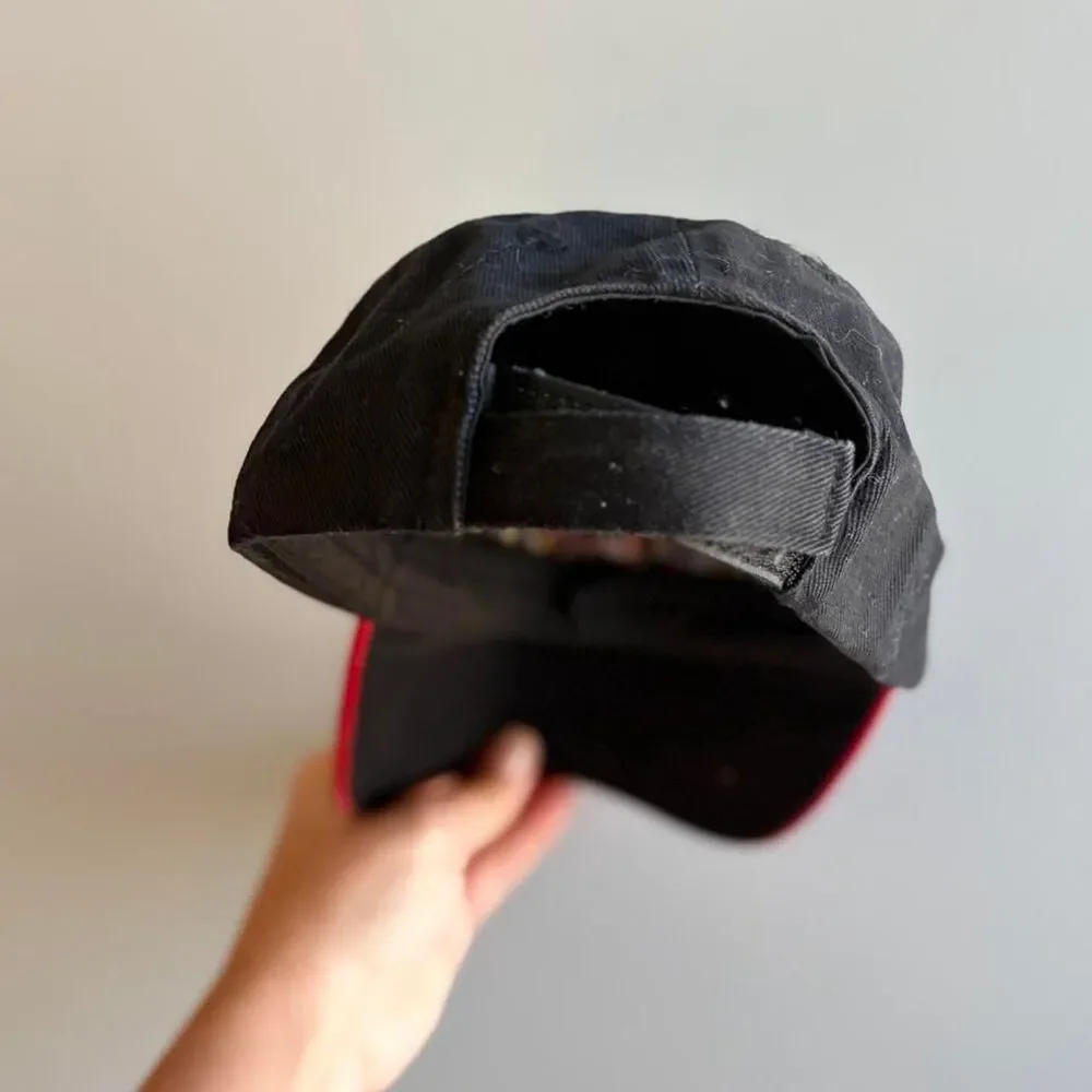 Vintage Disney Store Power Rangers Youth Hat Cap Black, size S/M, 90's #kidcore